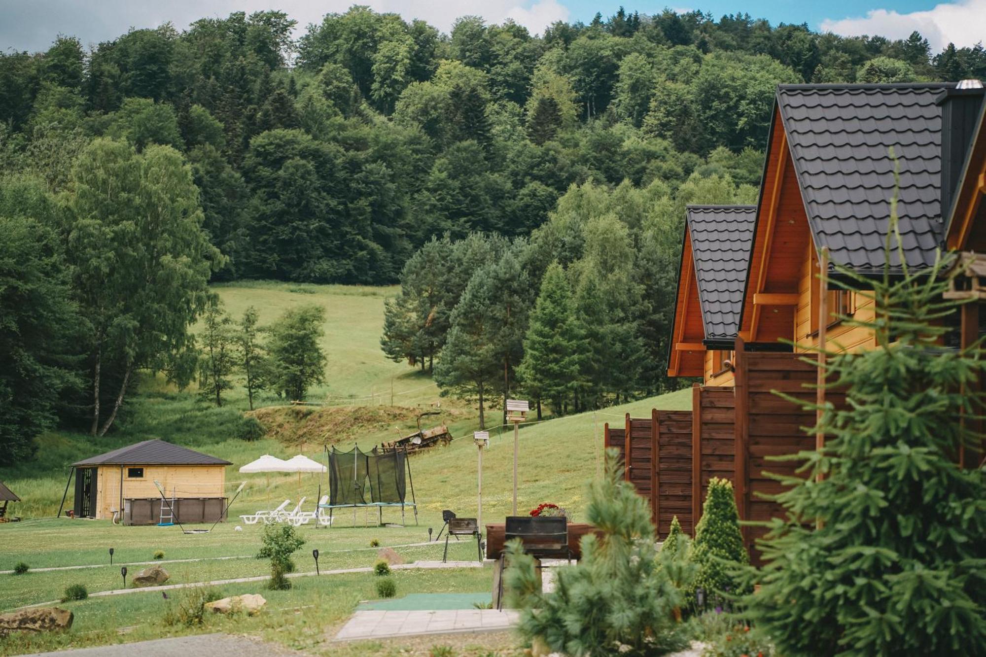 Domki Pod Bukowym Lasem Wańkowa Exterior foto