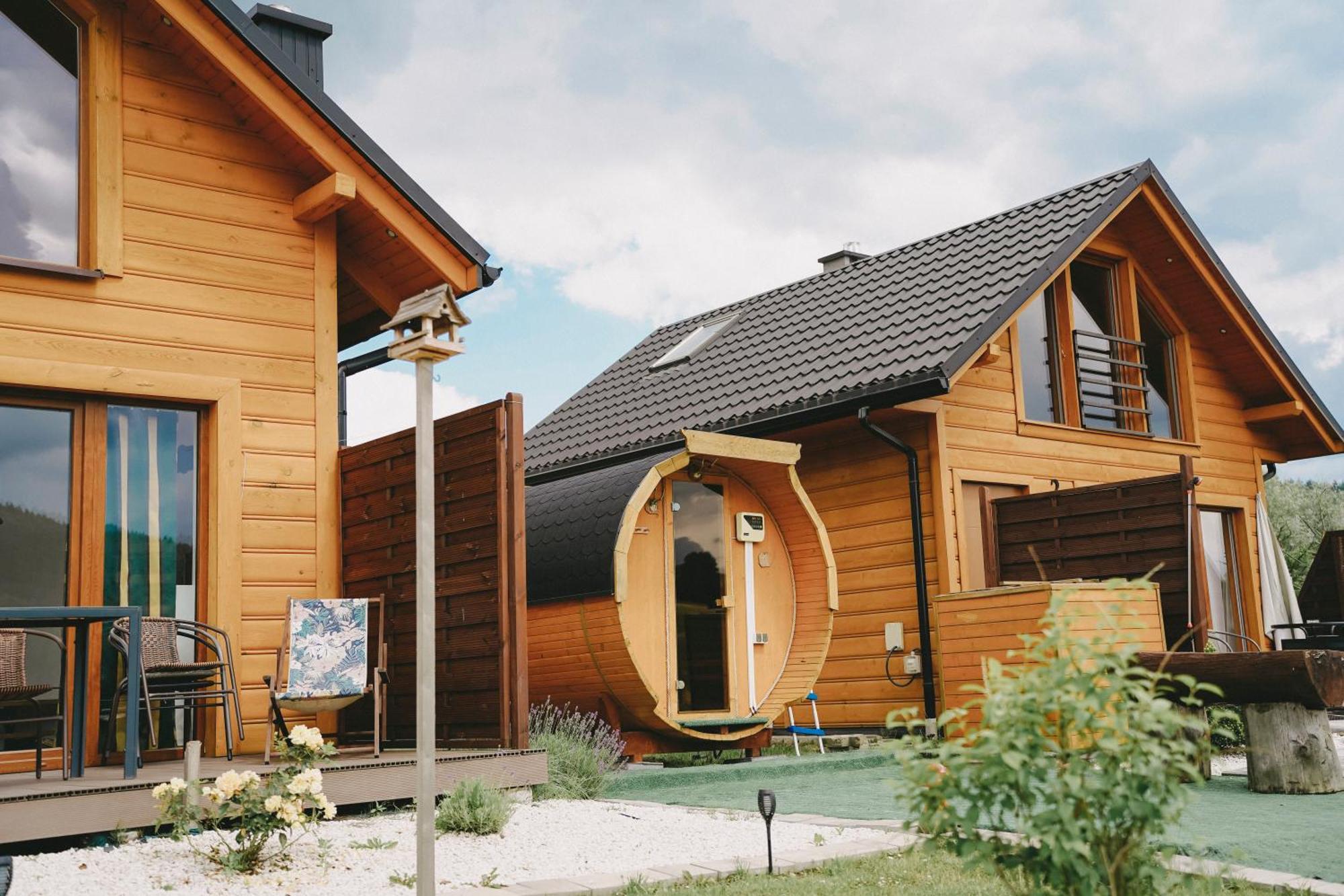 Domki Pod Bukowym Lasem Wańkowa Exterior foto