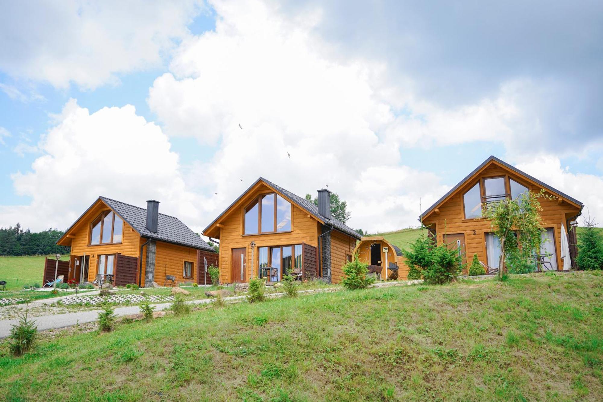 Domki Pod Bukowym Lasem Wańkowa Exterior foto
